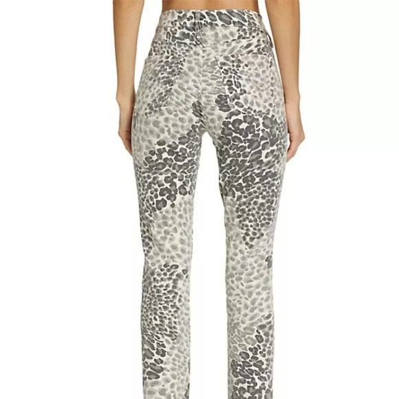 MOTHER The Dazzler Printed Skinny Jeans in Shadow Leopard. Sz: 26 - Picture 3 of 12